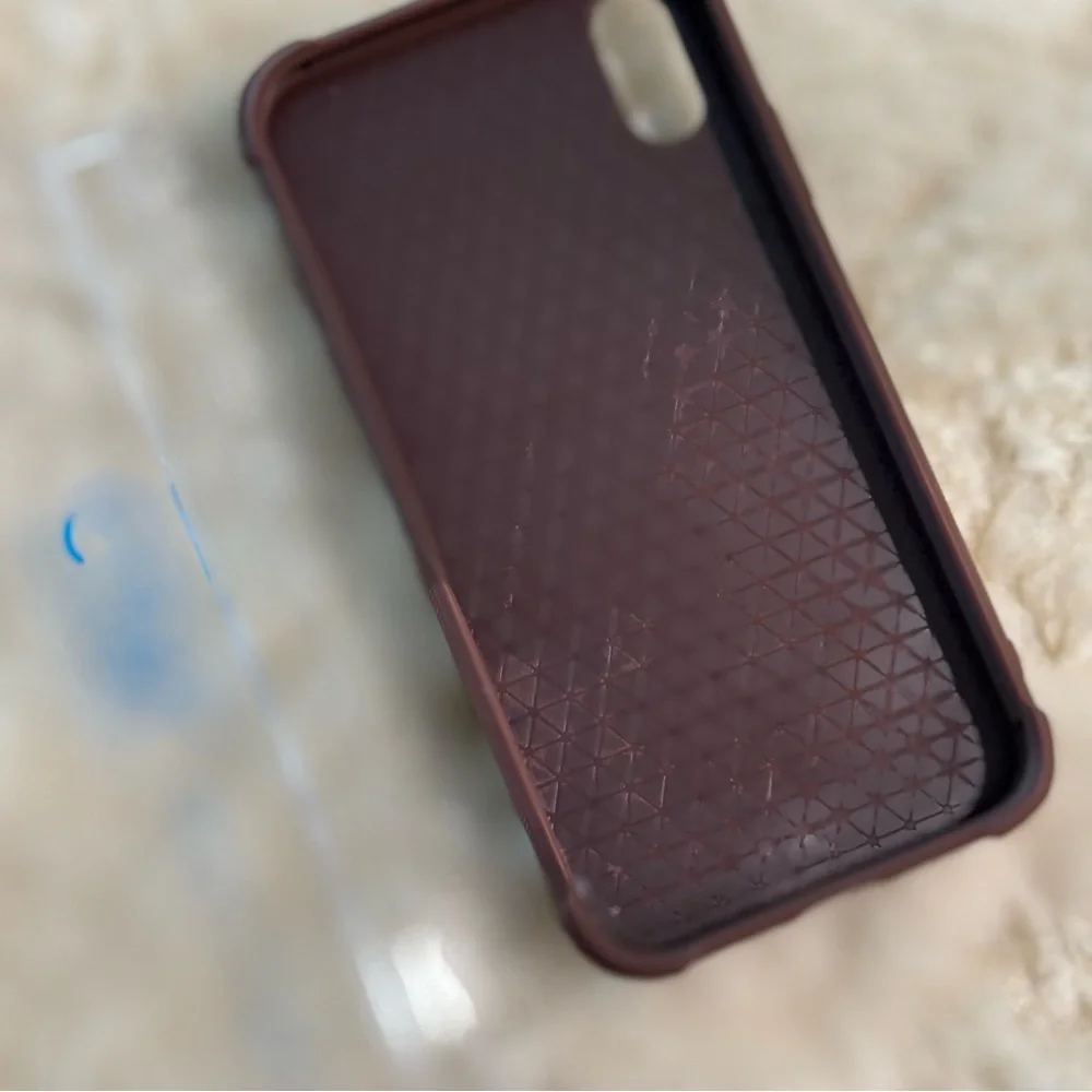 Brown Leather Phone Case